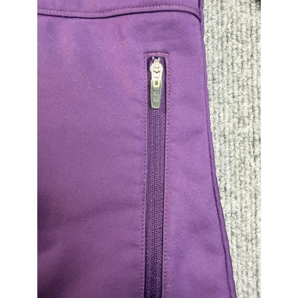 Nike ACG Purple Softshell Hoodie Jacket Womens Small Full Zip Fleece Lined Hikin - Picture 12 of 13